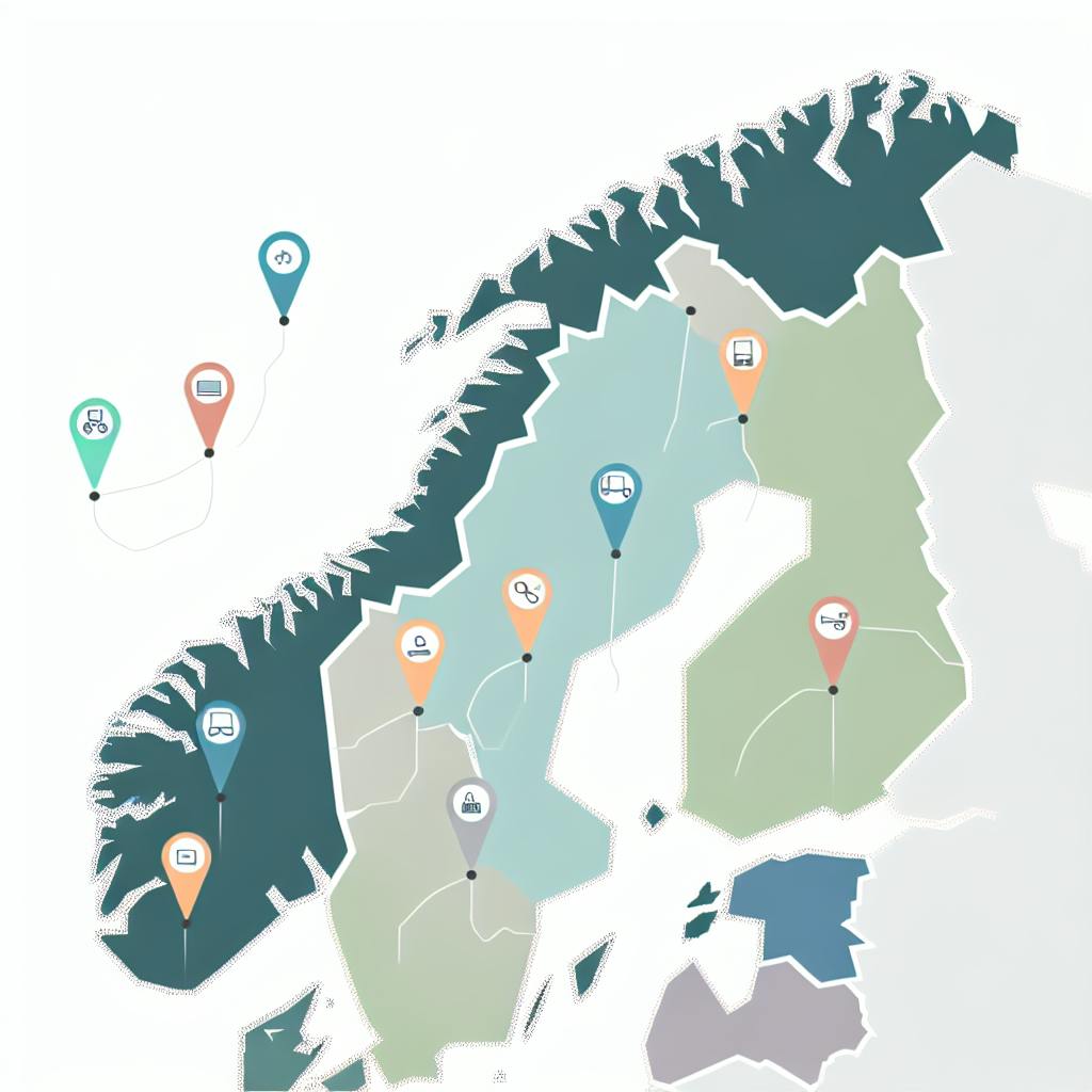 10 steder å få hjelpe med datamaskinenen i 10 byer i Norge