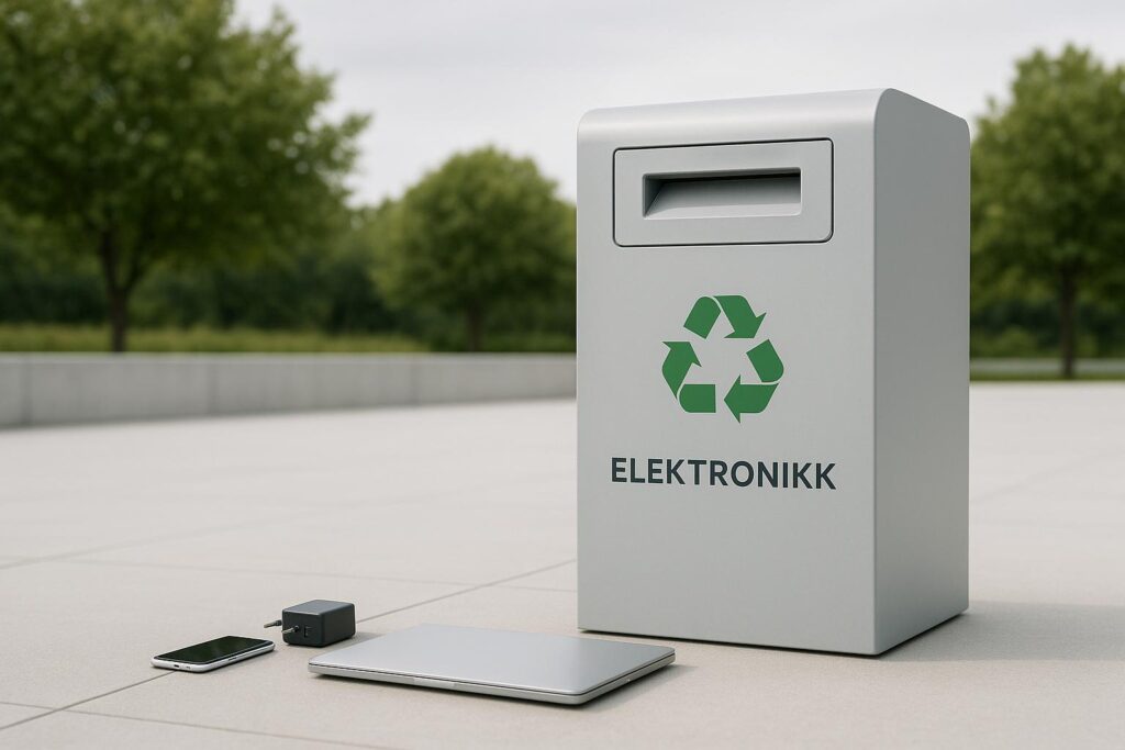 Finn nærmeste elektronikkgjenvinningssenter