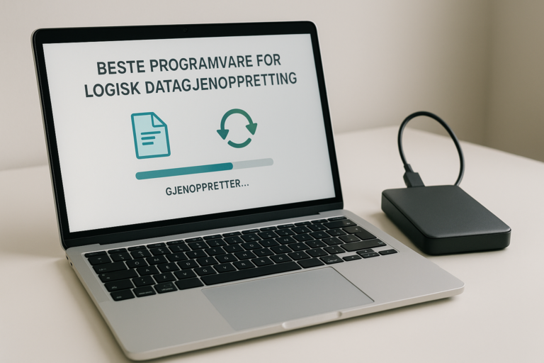Beste Programvare for Logisk Datagjenoppretting