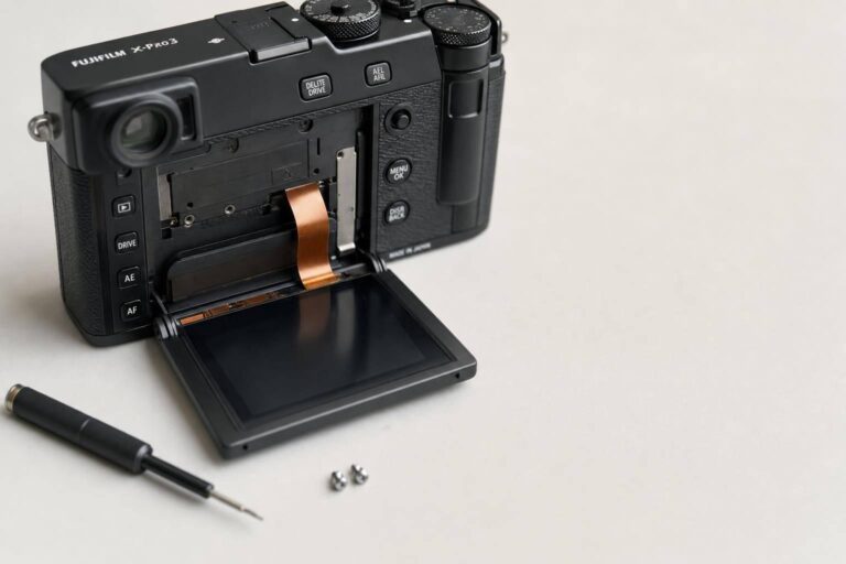 Fujifilm X-Pro3: Skjermfeil og reparasjonsveiledning